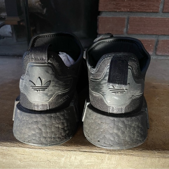 ADIDAS NMD_R1 SHOES. Core Black / Core Black / Core Black. Size: 10.5. - Picture 8 of 9